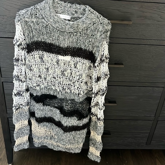 Zara Dresses Zara Combination Knit Sweater Dress M Nwt Poshmark